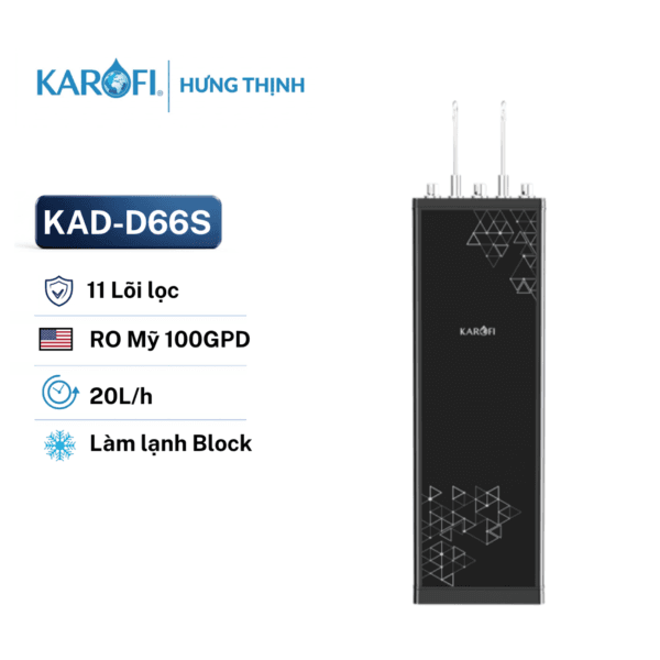 Máy lọc nước nóng lạnh Karofi KAD-D66S