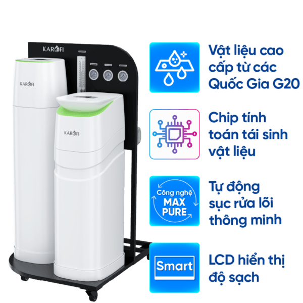 Máy lọc nước đầu nguồn cao cấp Karofi KTF-888