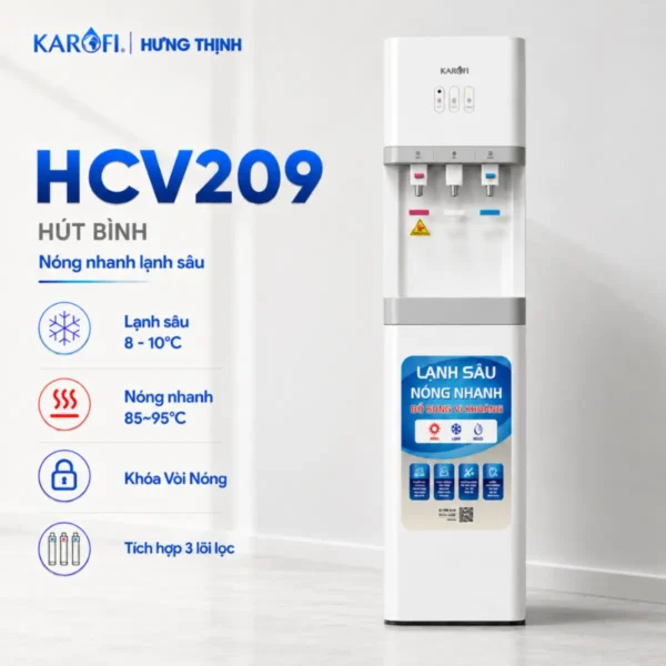 Cây Nước Nóng Lạnh Karofi HCV209