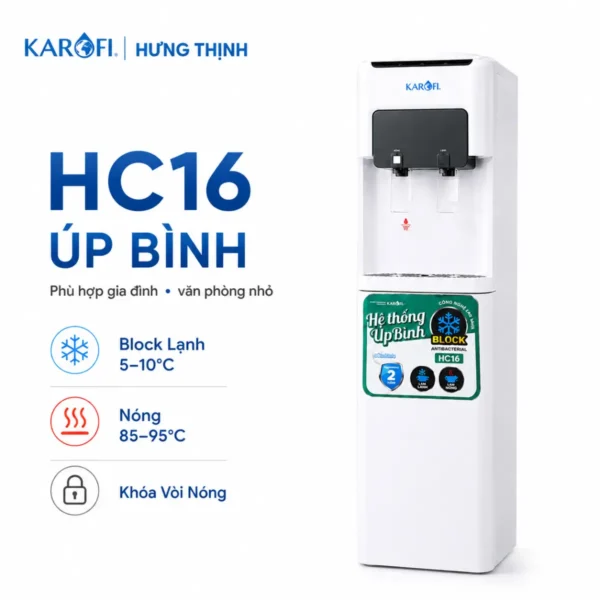 Cây Nước Nóng Lạnh Karofi HC16