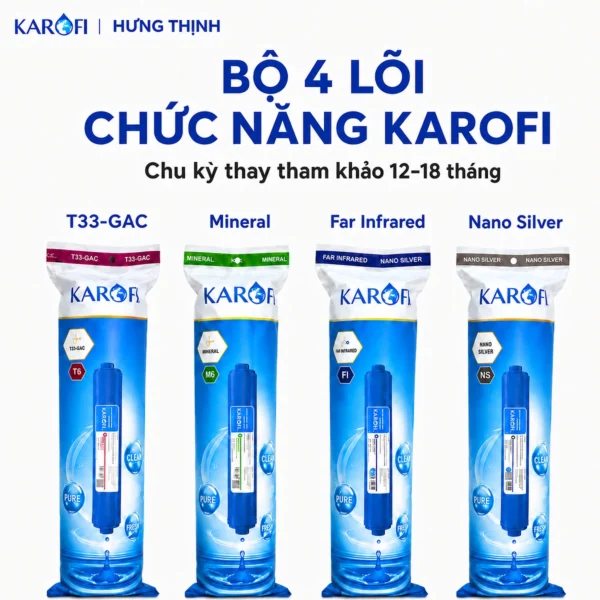 Bộ 4 Lõi Chức Năng Karofi