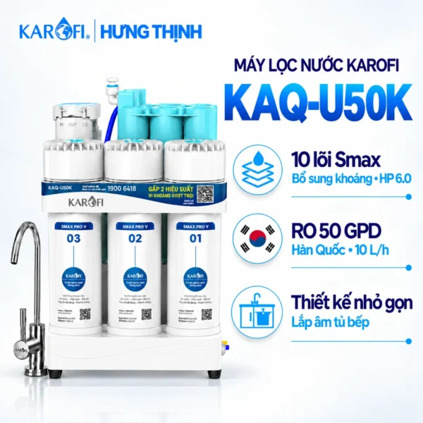 Máy Lọc Nước Karofi KAQ-U50K